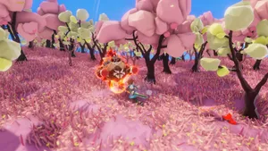 Screenshot of Pathless Woods