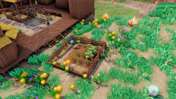 Screenshot of Pathless Woods